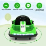 Elektrinis paspirtukas vaikams su 360 laipsnių sukimusi (Žalia)