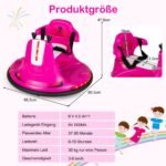 Elektrinis vaikiškas paspirtukas su LED ir garsais (Rožinė)