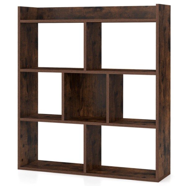 Stalinis septynių skyrių lentynų modulis (Kavos)