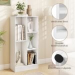 5 skyrių pastatomasis lentynų blokas (Balta)