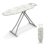 Sulankstoma lyginimo lenta su padėklu geležims ir 7 aukščio reguliavimo padėtimis (Dryžuota)