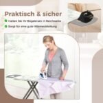 Sulankstoma lyginimo lenta su padėklu geležims ir 7 aukščio reguliavimo padėtimis (Dryžuota)