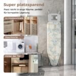 Sulankstoma lyginimo lenta su lygintuvo padėklu ir aukščio reguliavimu (Dryžuota)