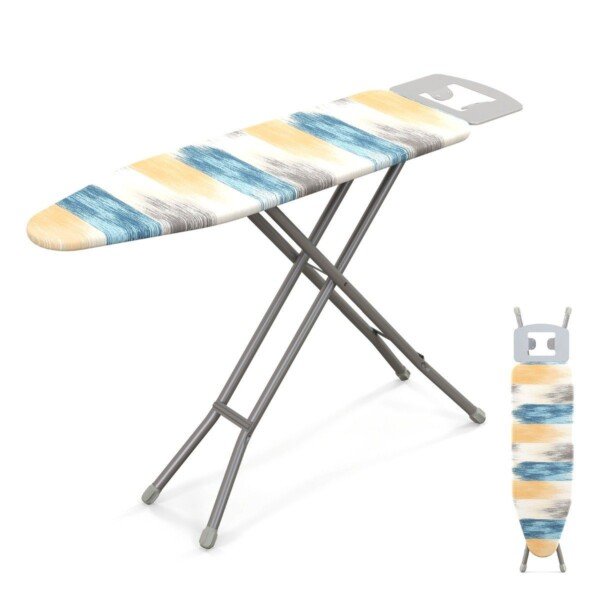 Sulankstoma lyginimo lenta su padėklu ir 7 aukščio reguliavimo padėtimis (Mėlyna ir geltona)