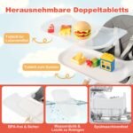 Universalus 6-in-1 vaikiškas kėdutės komplektas (Balta)