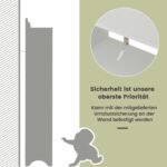 Tualetinio stalelio spintelė su lentynomis ir laikikliu (Balta)