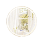 LED apšviestas vonios veidrodis su atminties funkcija ir nuo rasojimo apsaugos sistema (Sidabrinė)