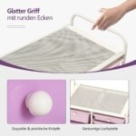 Vežimėlis su penkiolika stalčių (Violetinė)