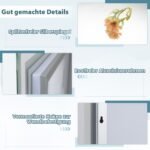 Apšviestas LED vonios veidrodis 80x60 cm su apsauga nuo rasojimo (Sidabrinė)