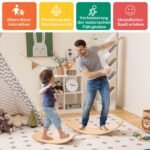 Medinis balansinis lentų rinkinys (2 vnt.) iki 150 kg (Natūrali)