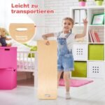 Medinis balansinis lentų rinkinys (2 vnt.) iki 150 kg (Natūrali)