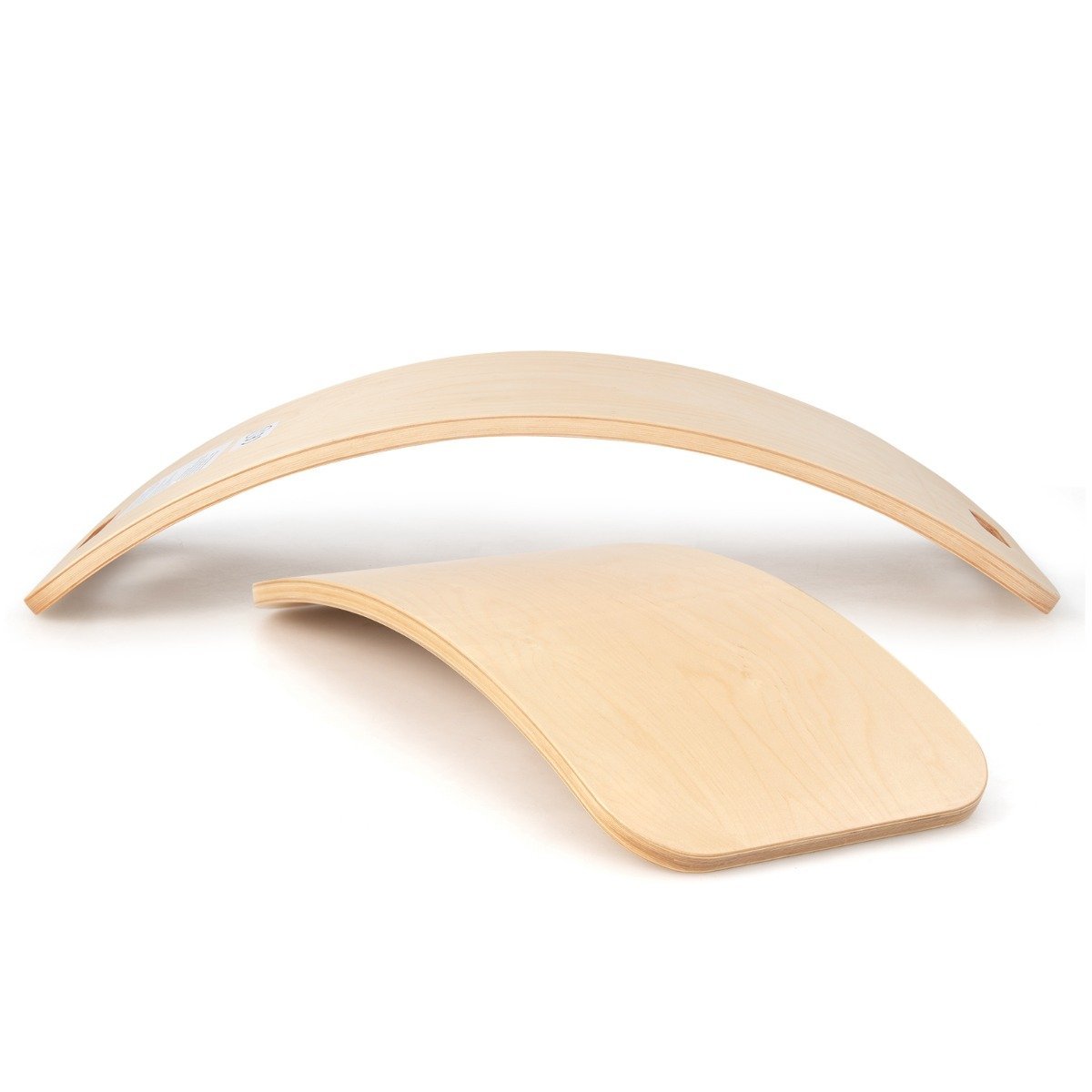 balancierbrett-sp37839na_8_ Medinis balansinis lentų rinkinys (2 vnt.) iki 150 kg (Natūrali)