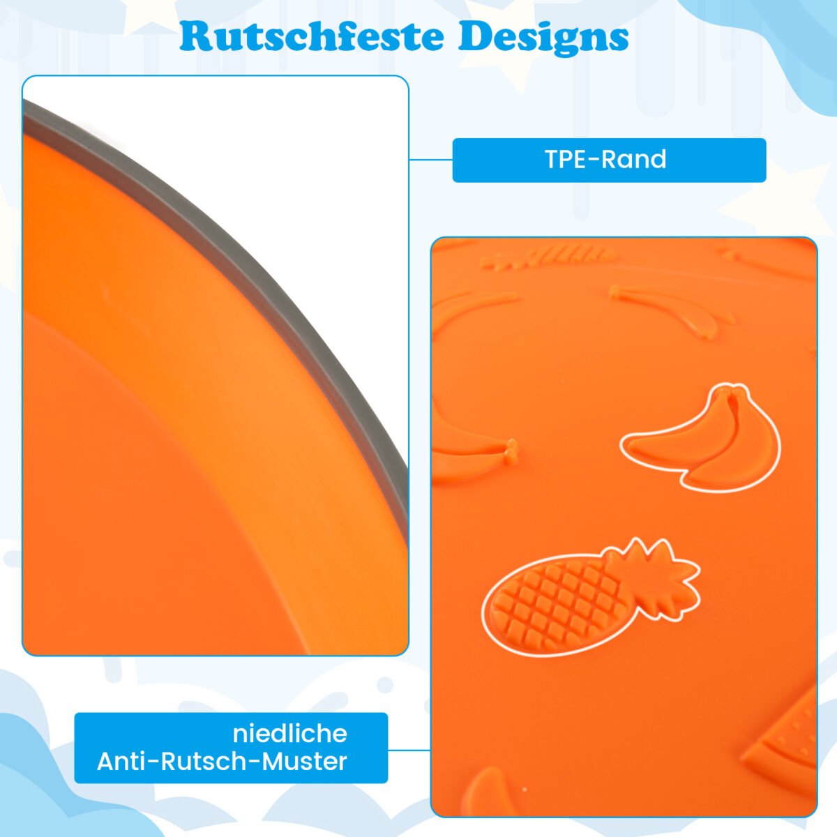 Balansiniai akmenys vaikams daugiaspalviai neslystantys iki 80 kg apkrovos (Daugiaspalvė)