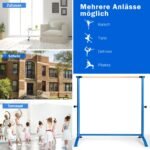 Lankstus baleto stovas su 4 aukščio reguliavimo padėtimis (Mėlyna)