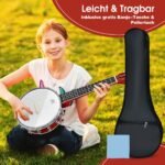 4 styginis kelioninis banĝo su priedais (Raudonai ruda)