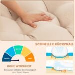 Sodo suoliuko pagalvėlė 132x49 cm (Smėlio)