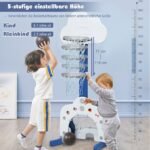 Daugiafunkcis sporto žaidimų rinkinys vaikams (Balta)