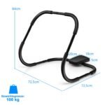 Daugiafunkcis pilvo raumenų treniruoklis (Juoda)