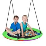 Sodo sūpynės suaugusiems ir vaikams 100 cm (Žalia)