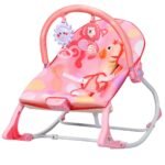 Kūdikio supynės su vibracija (Rožinė)