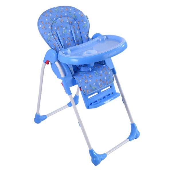 Reguliuojama aukščiu ir atlošu vaikiška maitinimo kėdutė (Žalia)