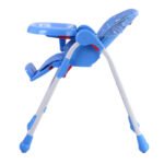 Reguliuojama aukščiu ir atlošu vaikiška maitinimo kėdutė (Žalia)