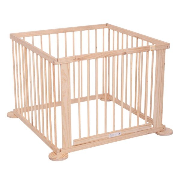 Daugiafunkcis medinis maniežas-apsauginis barjeras (Natūrali)