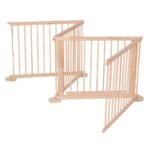 Daugiafunkcis medinis maniežas-apsauginis barjeras (Natūrali)