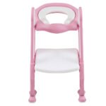 Reguliuojamo aukščio tualeto treniruoklis vaikams (Rožinė)