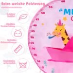 Kūdikių muzikinio kilimėlio-fortepijono su šviesomis (Rožinė)