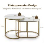 Staliukų komplektas su marmuro imitacija (Balta)