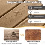 Lauko staliukas iš HDPE plastiko (Ruda)