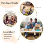 Stilingas kavos staliukas su marmuro imitacija ir auksiniu metaliniu rėmu (Balta)