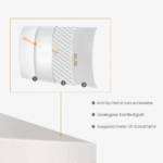 Paviljonų stogo uždangalas 300x300 cm atsparus vandeniui (Smėlio)