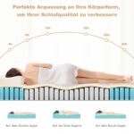 Čiužinio pagrindas 90x200 cm H3 kietumo (Balta)