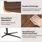 Reguliuojamo aukščio stalelis ratukais (Ruda)