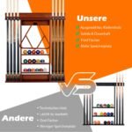 Stovas biliardo lazdų ir kamuolių laikikliui (Ruda)