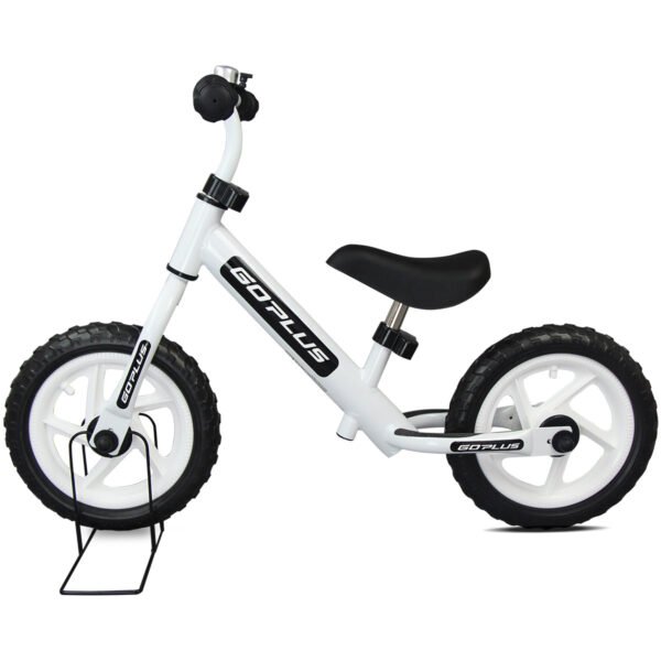 Balansinis dviratukas vaikams su reguliuojama sėdyne ir vairu (Juoda)