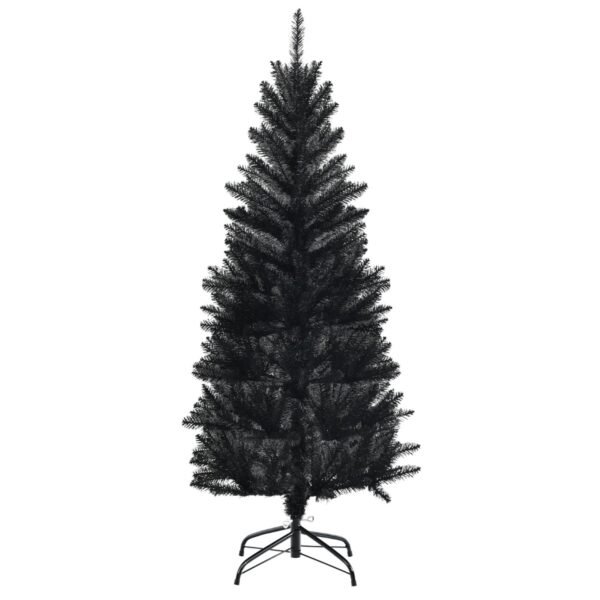 150 cm dirbtinis juodas medis su metaliniu pagrindu (Juoda)