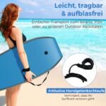 Banglenčių lenta vaikams 84 cm su EPS šerdimi ir HDPE dugnu (Įvairiaspalvė)