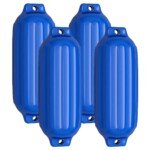 Ilgi valčių fenderiai 4 vnt. 58 x 16 5 cm (Mėlyna)