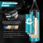 Smūgio maišas su pirštinėmis ir raišteliais vaikams ir suaugusiems (Žalia)