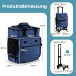 Daugiafunkcis vežimėlis su izoliuota šaldymo taše (Tamsiai mėlyna)