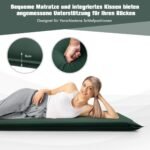 Savaime pripučiamas miegmaišio čiužinys 7.6 cm storio (Žalia)