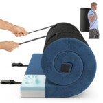 Kempingo čiužinys su atminties putomis 188 x 97 cm (Mėlyna)