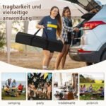 Sulankstoma sėlinė pavėsinės palapinė su nešiojimo taše (Chaki)