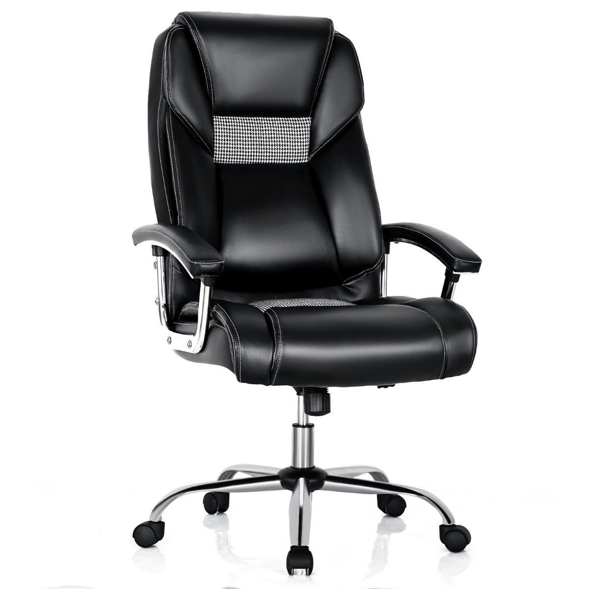 chefsessel-b_rostuhl-cb10229dk_7_ Biuro kėdė su aukšta atlošo atrama (Juoda)