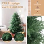 Dirbtinė kalėdinė eglutė su 240 LED lempučių 180 cm (Žalia)