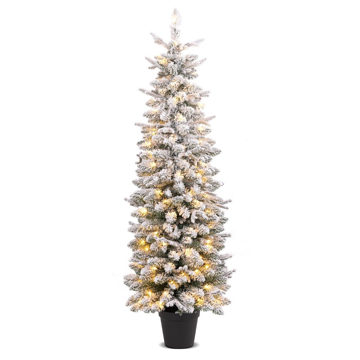 christbaum-11707_7_ 150 cm aukščio Kalėdų eglutė su 249 šakų galiukais ir 120 LED lempučių (Žalia ir balta)