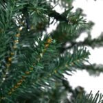 Dirbtinė Kalėdų eglutė su integruotu LED apšvietimu 240 cm (Žalia)